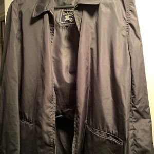 Men’s vintage Burberry rain coat travel bag